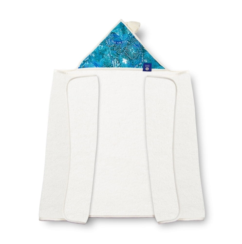 RĘCZNIK Z KAPTURKIEM PRINT Save the ocean .jpg