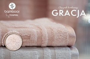 RĘCZNIK BAMBUSOWY  GRACJA 70x140cm
