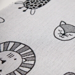 Pieluszka bambusowa Mini Zoo PYSZCZKI