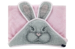 Okrycie kąpielowe króliczek BUNNY różowe